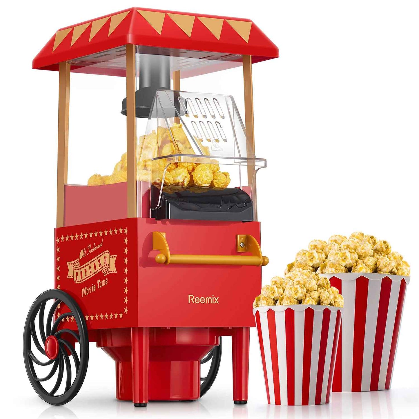 Machine a popcorn | Cozeemax Sans Huile ou Graisse