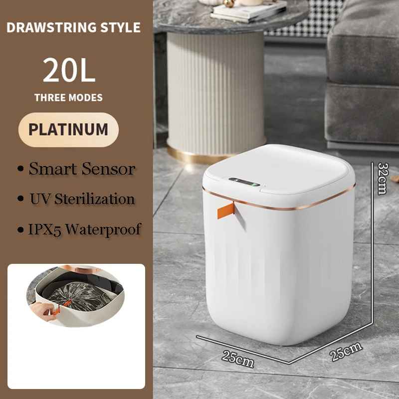 Poubelle electrique | Intelligente 20-24 Litres