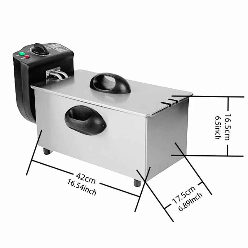 Friteuse electrique | 2000W 4 Litres