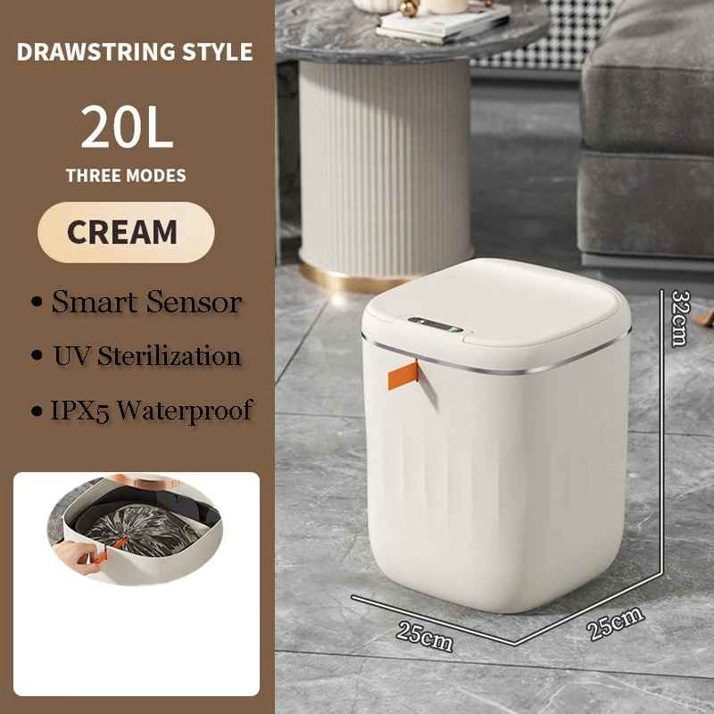 Poubelle electrique | Intelligente 20-24 Litres