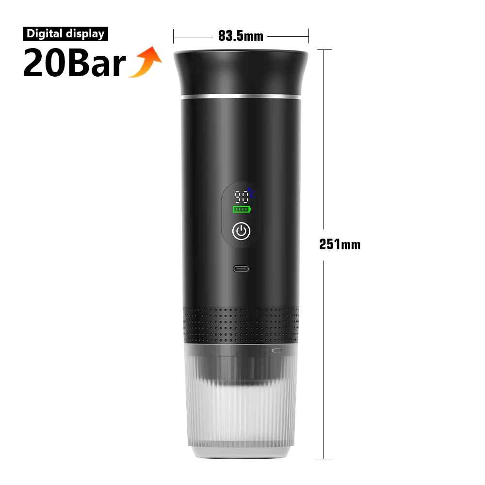 Cafetiere expresso | Portable 3 en 1 Extraordinaire