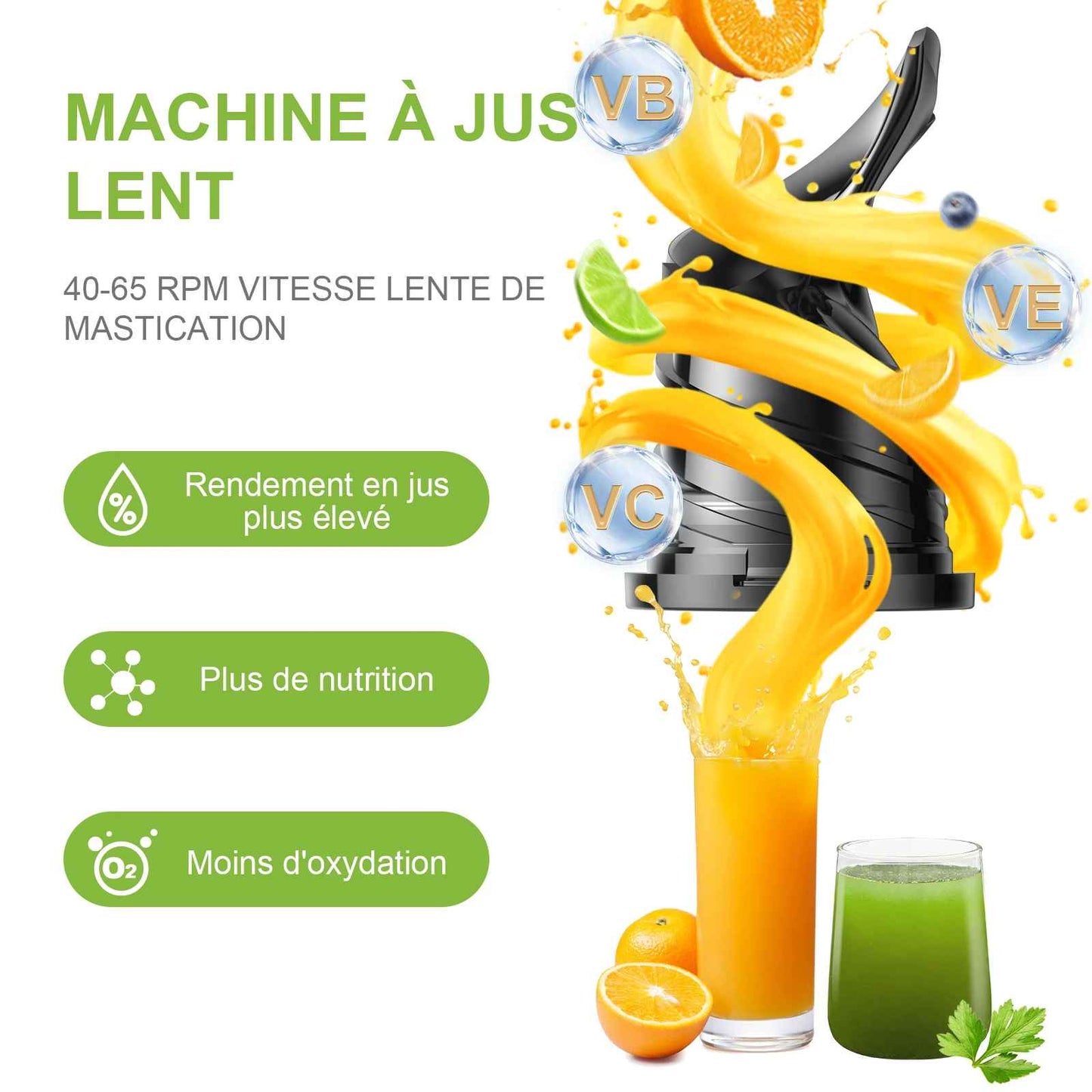 Presse-agrumes électrique - Biolomix SJ-023