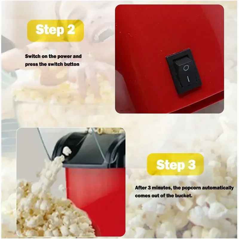 Machine a popcorn | 3 Minutes pour un délice