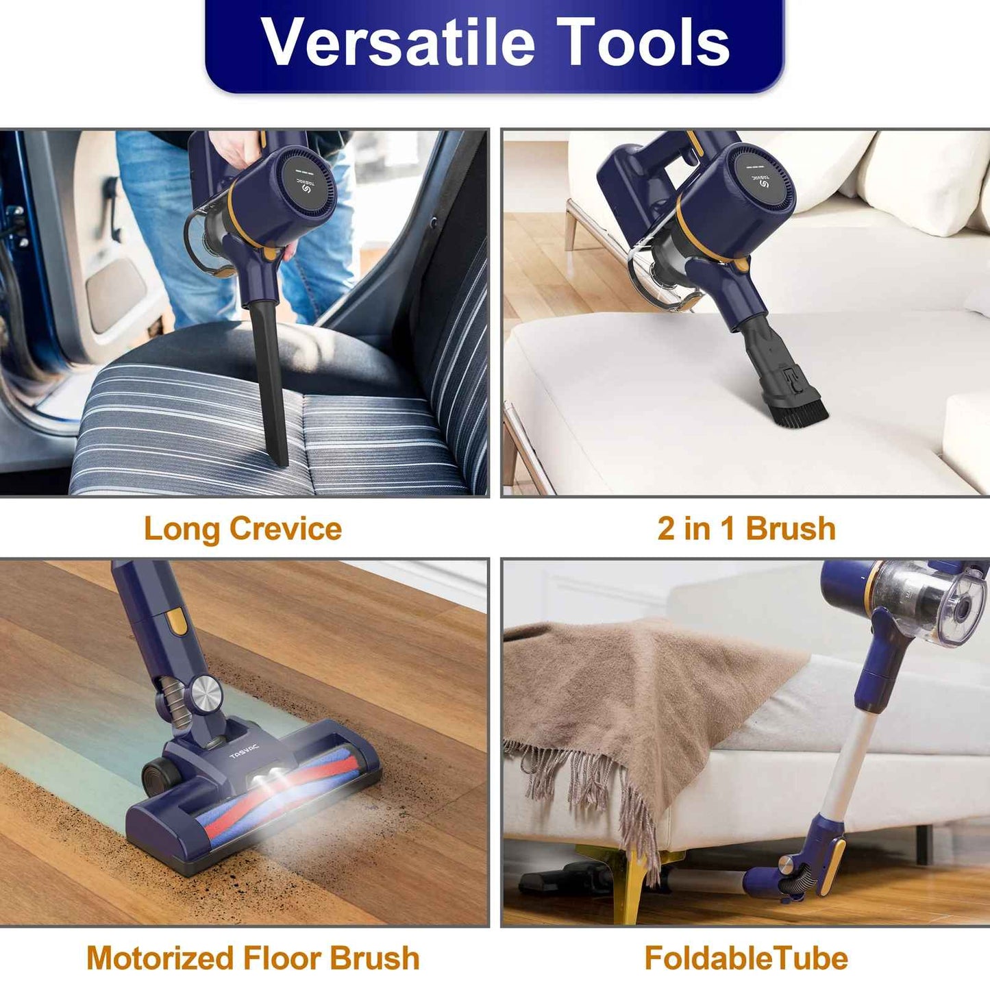 Aspirateur sans fil | Tasvac N7, 35 kPa