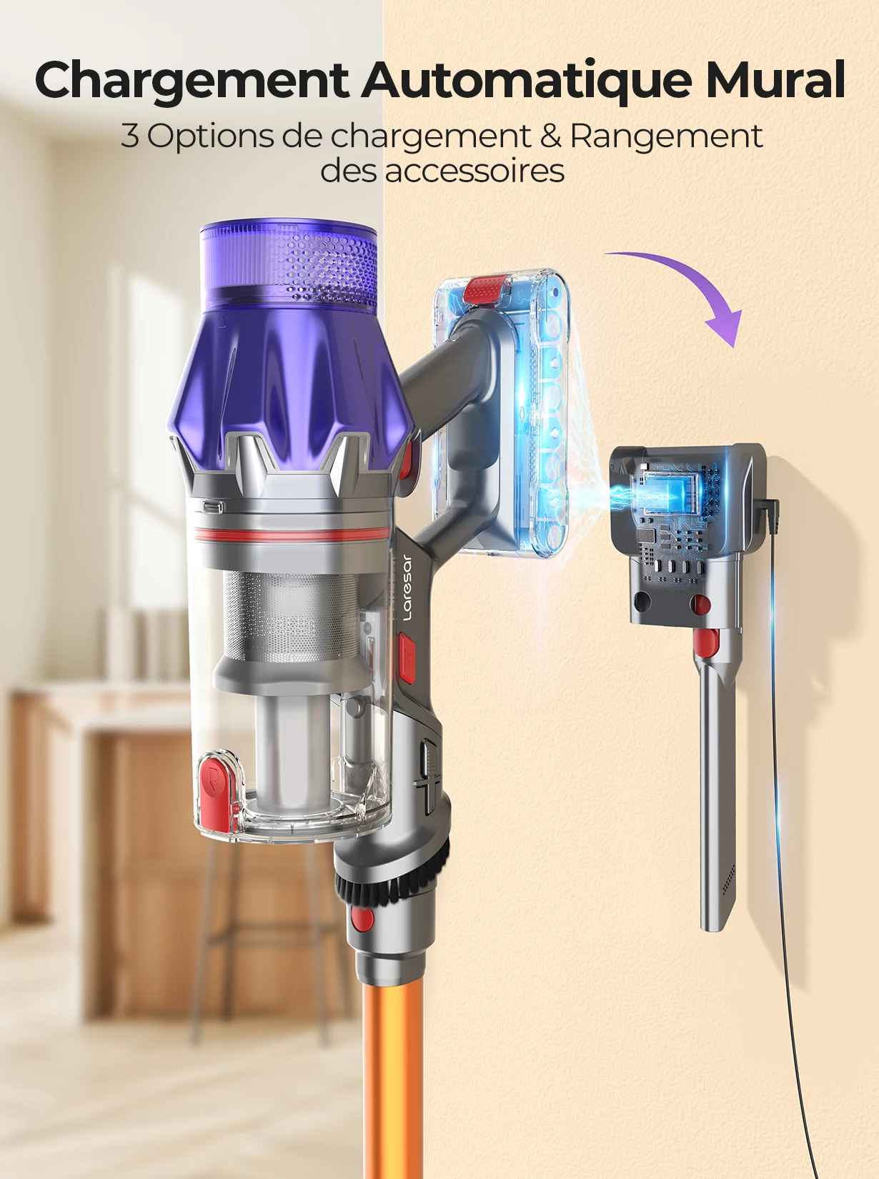 Aspirateur sans fil - Laresar V7