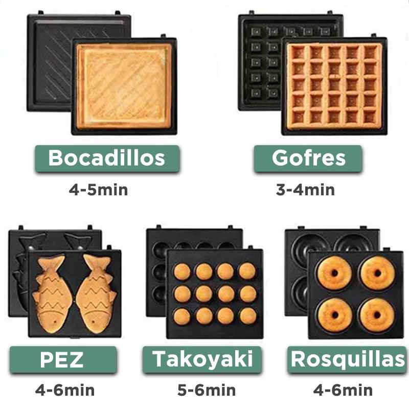 Gaufrier professionnel - Multifonctions