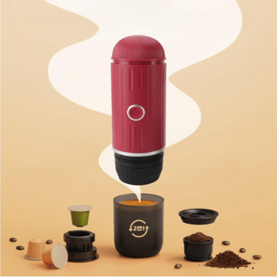 Machine à Café - PortableCoffeeMachine™ - Rouge