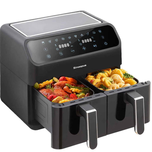 Friteuse à air chaud | 9L Double fenêtre