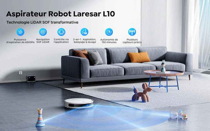 Aspirateur robot - Laresar L10