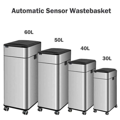 Poubelle electrique | intelligente 20-60 Litres Inox