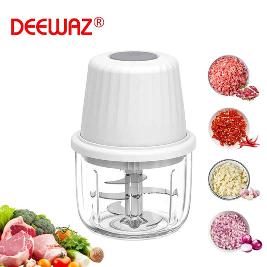 Mini hachoir - portable viande, légume, USB