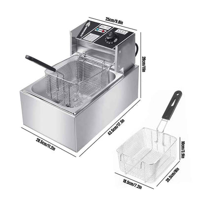 Friteuse electrique | 6 Litres 2500W