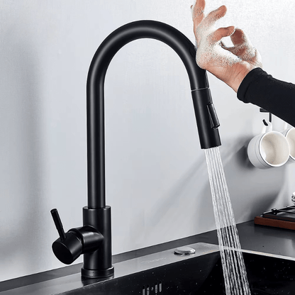 Robinet Cuisine Intelligent - AquaTouch™ - Noir