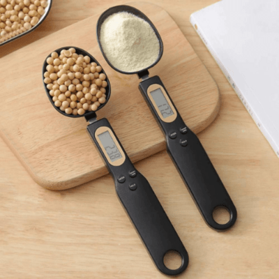 Balance de Cuisine - SmartSpoonScale™ - Noir