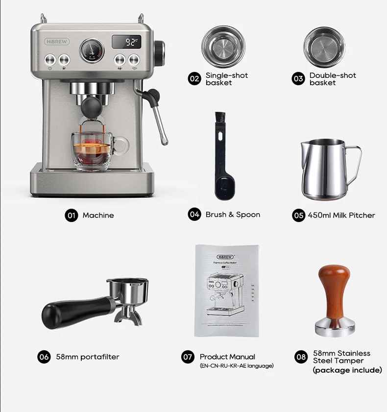 Cafetiere expresso | Professionnelle Semi-Automatique