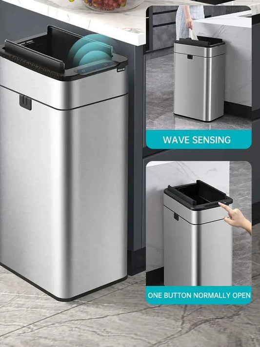 Poubelle electrique | intelligente 20-60 Litres Inox