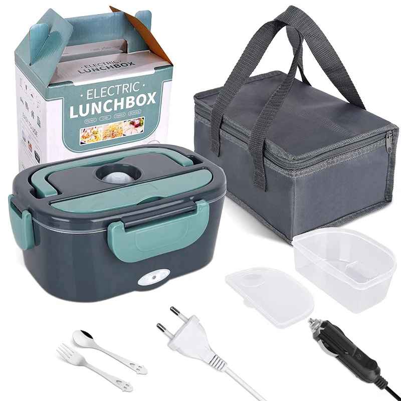 Boite a lunch electrique | 1.5L 60W 2en1 Tiède et Chaud