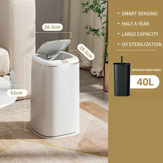 Poubelle electrique | ÉLÉGANCE cuisine 40 Litres