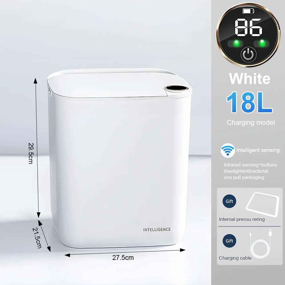 Poubelle electrique | Capteur intelligent 20 Litres