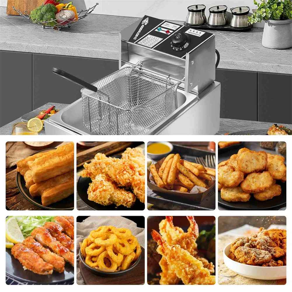 Friteuse electrique | 6 Litres 2500W