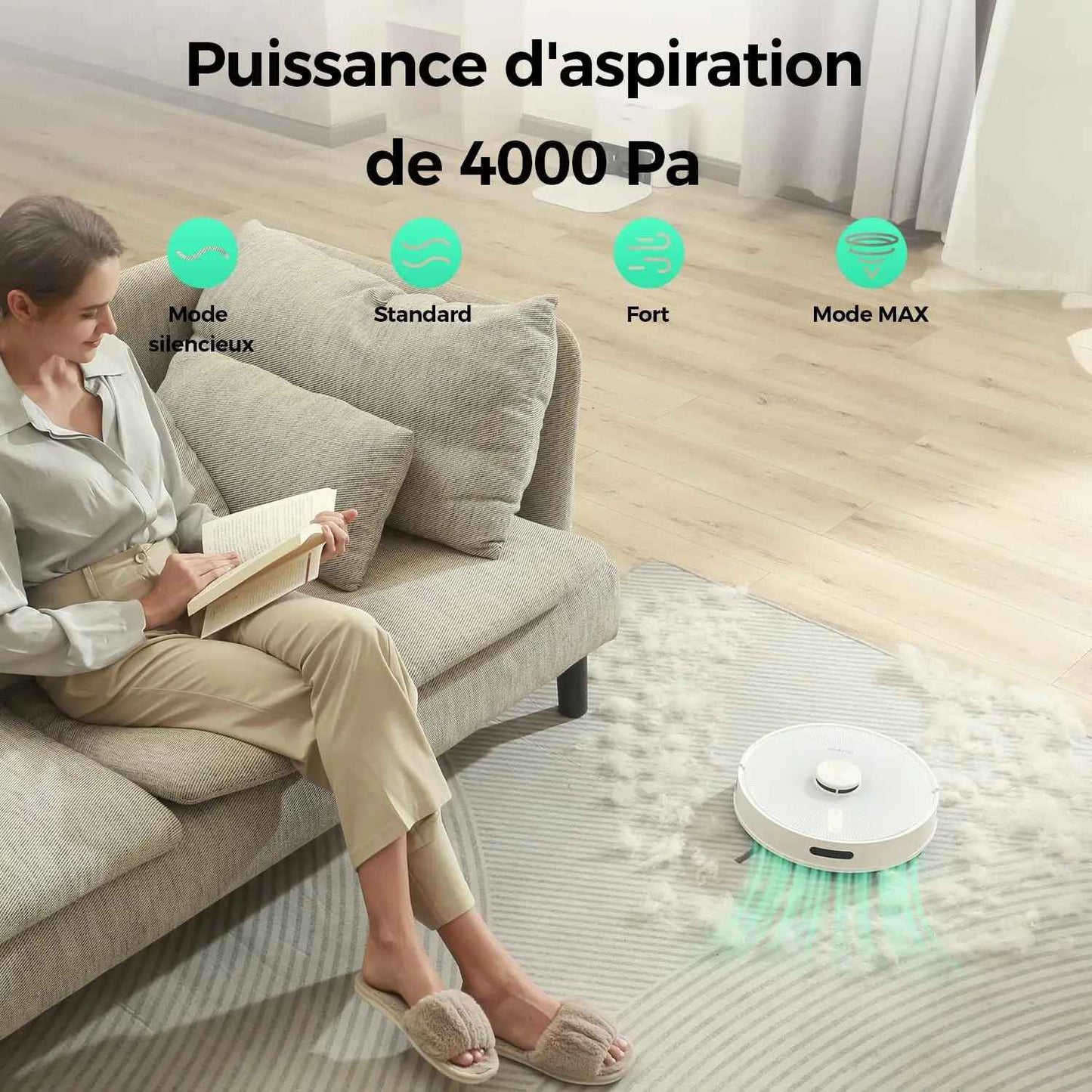 Aspirateur Robot - Redkey R10