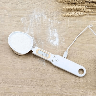 Balance de Cuisine - SmartSpoonScale™ - Blanc