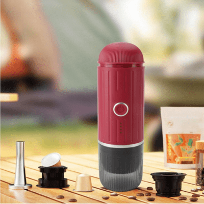 Machine à Café - PortableCoffeeMachine™ - Rouge