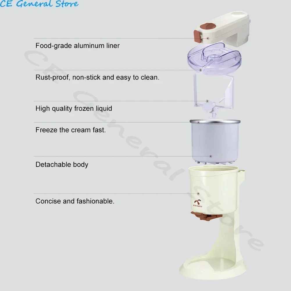 Machine a creme glacee | Cornets de crème glacée