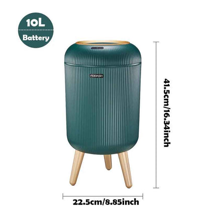 Poubelle electrique | 10 Litres Intelligente Ronde