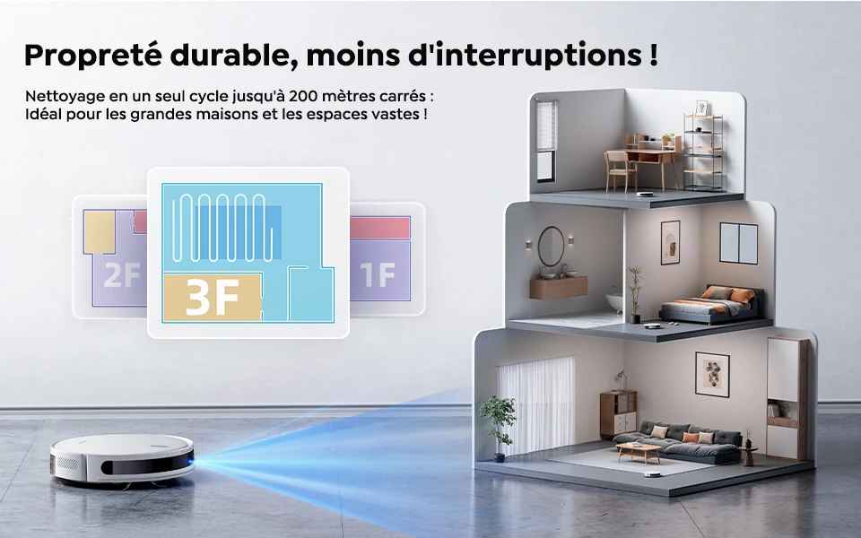 Aspirateur robot - Laresar L10