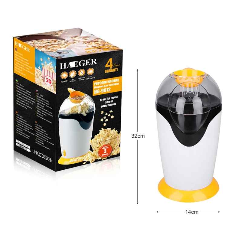 Machine a popcorn | Mini Machine popcorns 1200 W