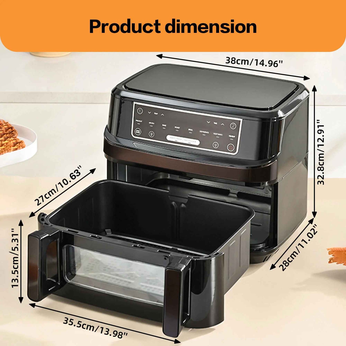 Friteuse à air chaud | Modulaire