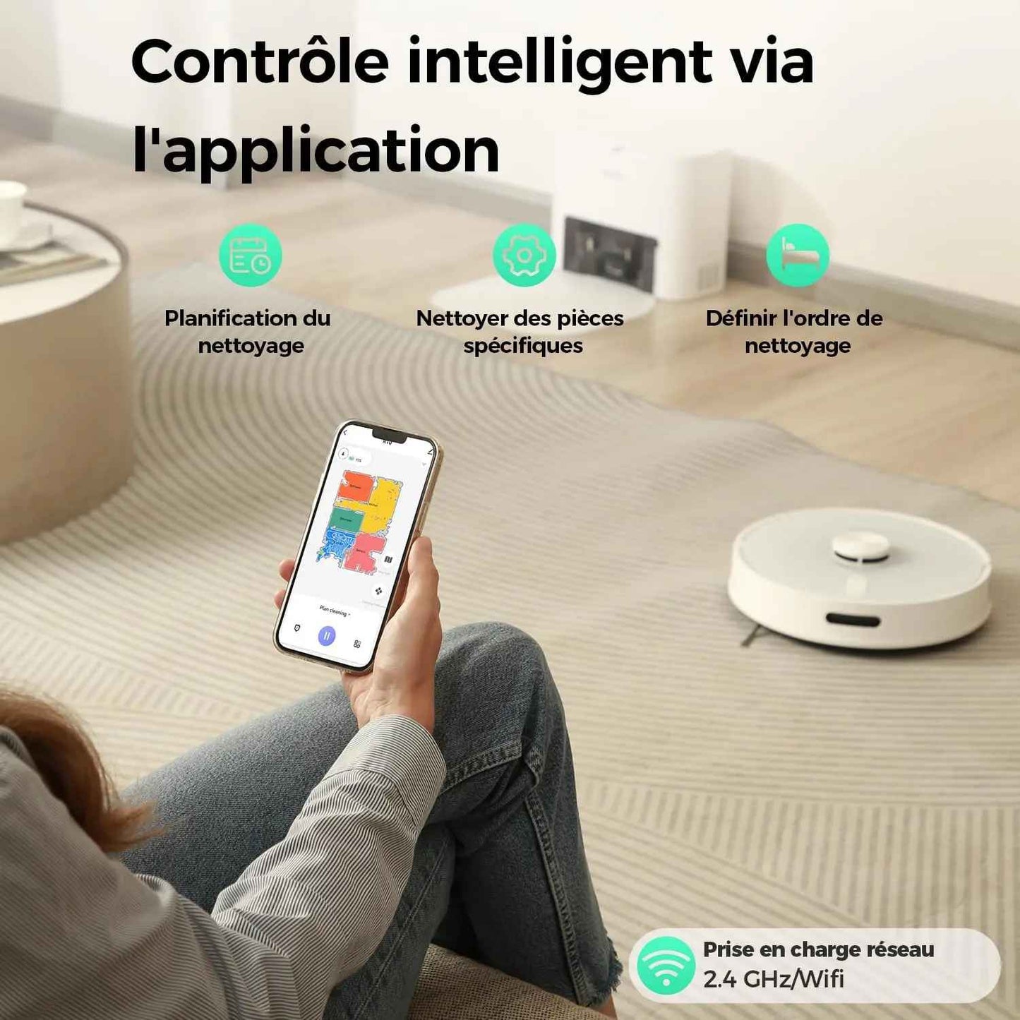 Aspirateur Robot - Redkey R10