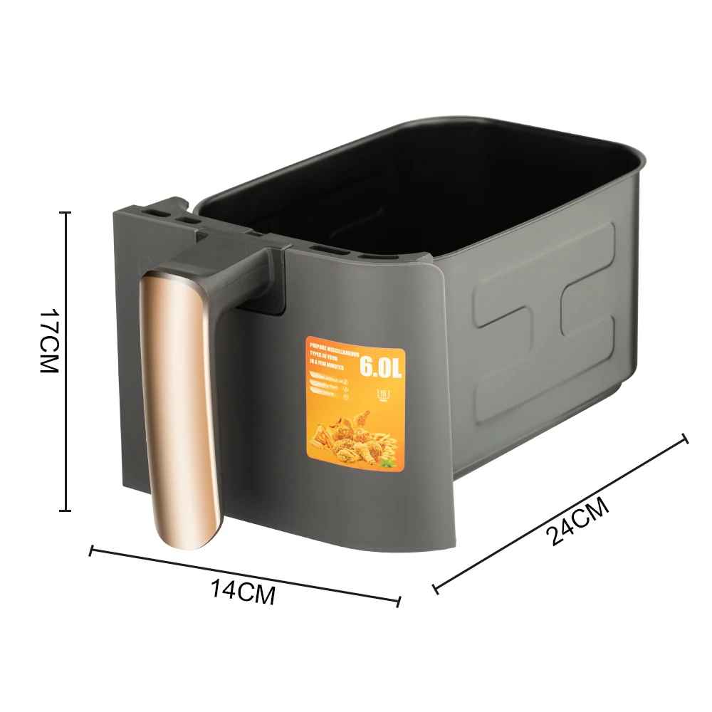 Friteuse à air chaud - 2x6L 2800 Watts