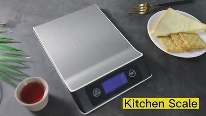 Balance electronique | 15Kg/1g acier inoxydable